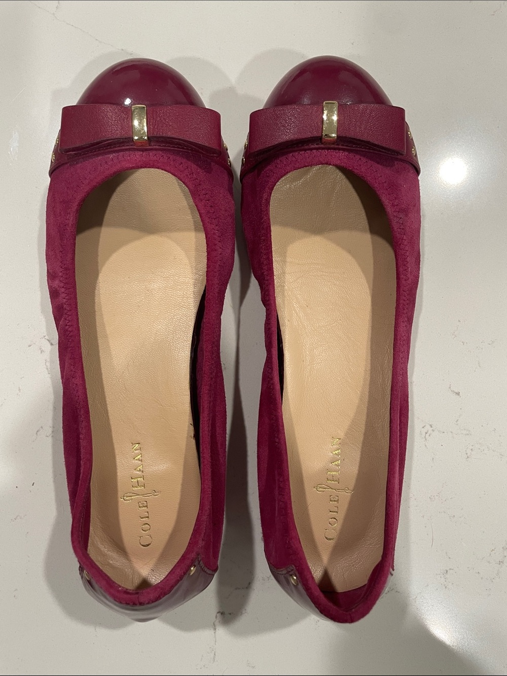 Cole Haan Suede Nikeair Flats